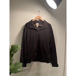 TRAVELSMITH FULL ZIP JACKET‎ - BLACK MEN'S SIZE LARGE